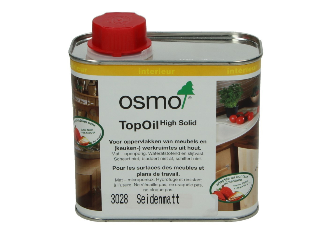 Масло для мебели и столешниц osmo topoil 3058 бесцветное матовое