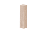 Hoek- en Eindstuk Folie (4st) Eiken Licht Beige