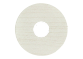 Zelfklevende Rozet (17 mm) Elzen Wit (10 st.)