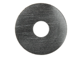 Zelfklevende Rozet (17 mm) Trendy Zwart (10 st.)