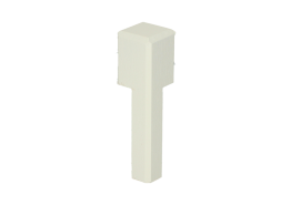 Binnenhoek t.b.v. MDF Renovatieplint 85x22mm RAL9010