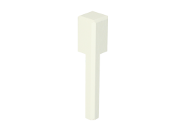 Binnenhoek t.b.v. MDF Renovatieplint 90x18mm RAL9016