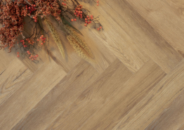 Douwes Dekker PVC Plak Visgraat Gemberkoek - Ultra Mat