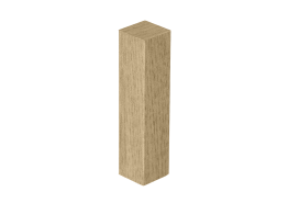 Hoek- en Eindstuk Folie (4st) Classic Oak