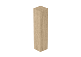 Hoek- en Eindstuk Folie (4st) Natural Blond Oak