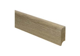 Koloniale Plint 58x20mm Eik Dubbel Gerookt Onbehandeld