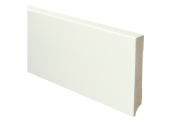 MDF Moderne Plint 120x18mm Voorgelakt RAL 9016