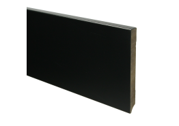 MDF Moderne Plint 150x15mm Voorgelakt RAL 9005