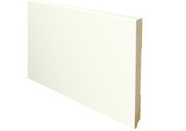 MDF Moderne Plint 220x18mm Voorgelakt RAL 9010
