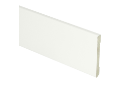 MDF Moderne Plint 55x6mm Voorgelakt RAL 9016