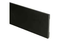 MDF Moderne Plint 70x6mm Voorgelakt RAL 9005
