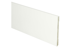 MDF Moderne Plint 90x6mm Voorgelakt RAL 9016