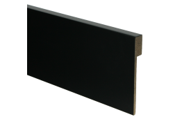 MDF Renovatieplint Modern 120x18mm Voorgelakt RAL 9005