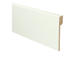 MDF Renovatieplint Modern 120x18mm Voorgelakt RAL 9016