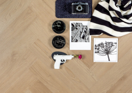 OTIUM Crystal Visgraat Dryback - 2.5mm PVC Plak