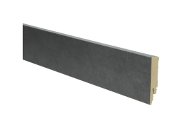 Rechte Folieplint 70x14mm Leem Donker