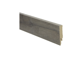 Rechte Folieplint 70x14mm Oud Eiken Bruingrijs