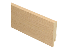 Rechte Folieplint 70x14mm Taupe
