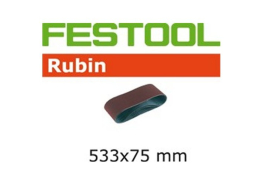 Schuurband Rubin BS75/533x75-P100-RU/ 10st