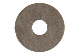 Zelfklevende Rozet (17 mm) Beton gepolijst Donker (10 st.)