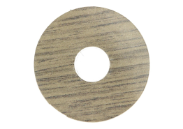 Zelfklevende Rozet (17 mm) Traditional Oak (10 st.)