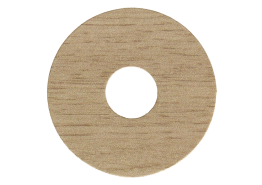 Zelfklevende Rozet (17 mm) Classic Oak (10 st.)