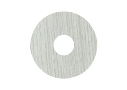 Zelfklevende Rozet (17 mm) Eiken Wit Grijs (10 st)