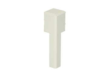 Binnenhoek t.b.v. MDF Renovatieplint 85x22mm RAL9010