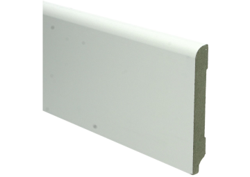 MDF Koloniale plint 15x120mm wit voorgelakt RAL 9010