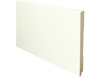 MDF Moderne Plint 220x18mm Voorgelakt RAL 9010