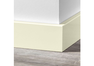 MDF Moderne Plint 70x12mm Voorgelakt RAL 9001