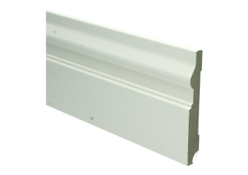 MDF Renaissance plint 15x120mm wit voorgelakt RAL 9010