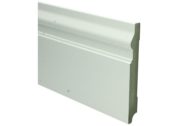 MDF Renaissance plint 18x150mm wit voorgelakt RAL 9010