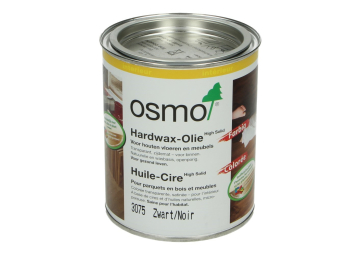 OSMO Hardwax Olie 3075 Zwart - 0,75 Liter