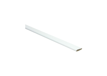 Plakplint Wit RAL9016 - 240cm