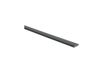 Plakplint Zwart RAL9005 - 240cm