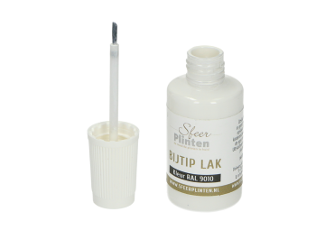 Plinten bij-tip-lak RAL 9010 - 20 ml