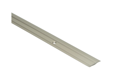 PVC Overgangsprofiel Schroef 2.5-5mm Aluminium RVS - 270cm