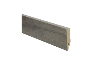 Rechte Folieplint 70x14mm Oud Eiken Bruingrijs