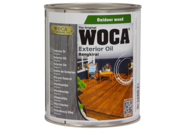 WOCA Exterior Oil Bangkirai - 0,75 Liter