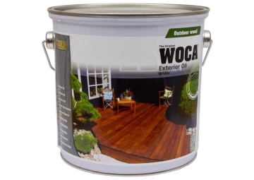 WOCA Exterior Oil Wit - 2,5 Liter