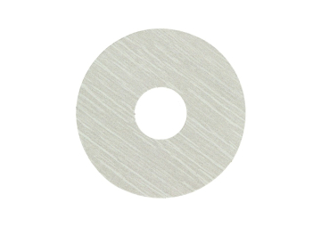 Zelfklevende Rozet (17 mm) Eiken Beige Wit (10 st.)
