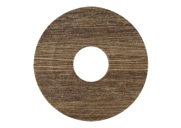 Zelfklevende Rozet (17 mm) Eiken Bruin Geolied (10 st.)