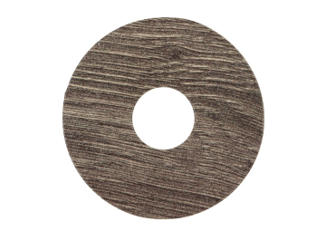 Zelfklevende Rozet (17 mm) Eiken Drijfhout Bruin (10 st.)