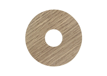 Zelfklevende Rozet (17 mm) Marquant Eiken Bruin (10 st.)