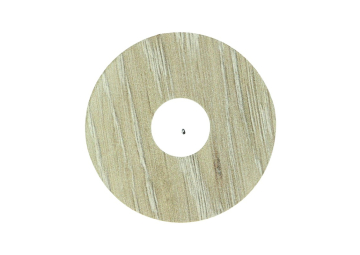 Zelfklevende Rozet (17mm) Verouderd Eiken Naturel (10 st.)