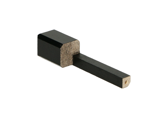 Binnenhoek t.b.v. MDF Renovatieplint 90x18mm RAL9005