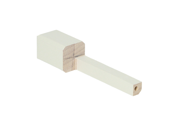 Binnenhoek t.b.v. MDF Renovatieplint 90x18mm RAL9016