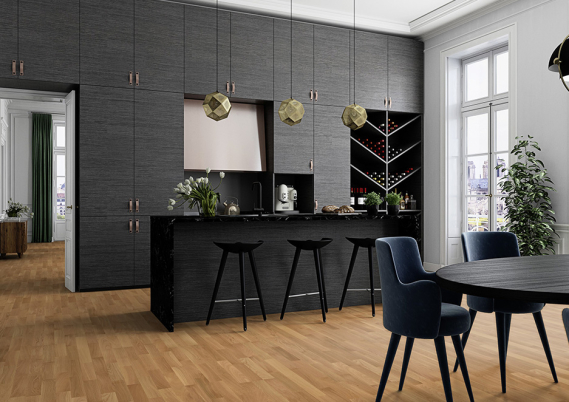 BOEN Eiken Andante Lang 3-strooks - 14mm Lamelparket