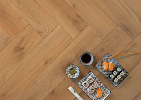 Douwes Dekker Galant Visgraat Peterselie - 8mm Laminaat